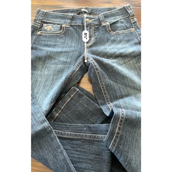 Touch by Alyssa Milano Dark Blue Boot Cut Jeans - Picture 11 of 12